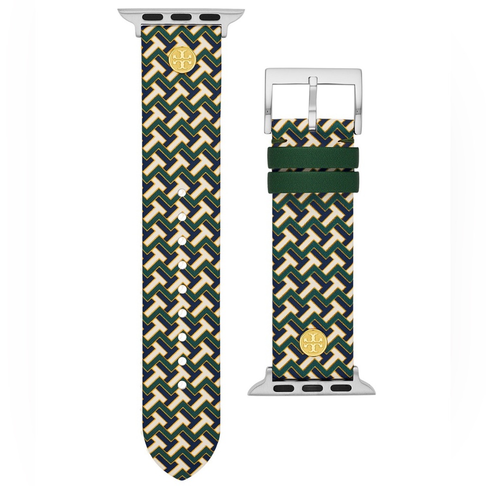 💚TORY BURCH- Women’s T-Zag Multi- Color Band for Apple Watch®(38 mm/40 mm)